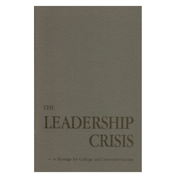 The Leadership Crisis